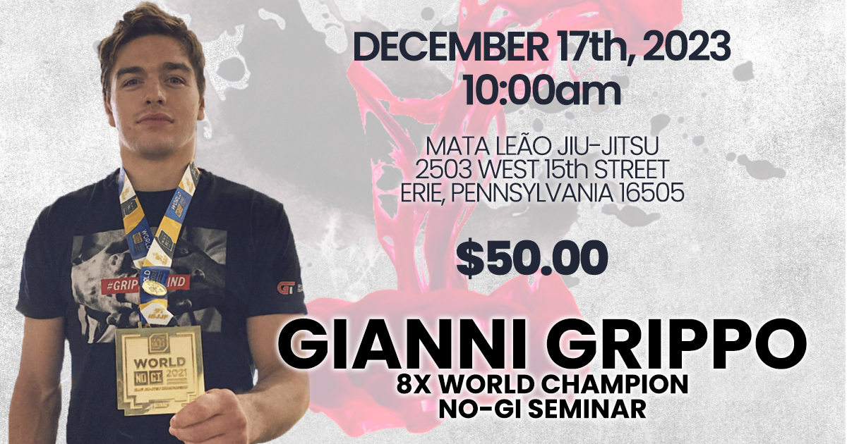 Gianni Grippo - No-Gi Seminar