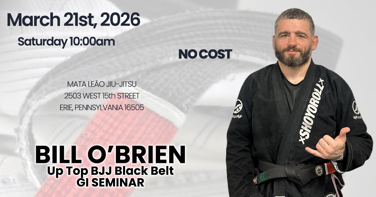 Bill O'Brien - Gi Seminar